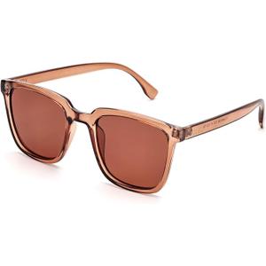 Yolezi Polarized Sunglasses (Dark Brown)