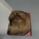 Short Ombre Blonde Wavy Wig for Women 14 Inch Shoulder Length Curly Wavy Bob Wig Short Wavy Wigs Natural Looking Heat Resistant Synthetic Curly Wig for Daily Party Use (Ombre Blonde, 14 inch)