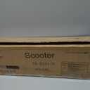 Scooter for Kids Ages 3+, Teens, Foldable Kick Scooter with Light up Wheels, Kickstand, 3 Adjustable Levels, Rear Brake, Lightweight Boys Girls Outdoor Toys for Kids 8-12, Black