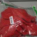 Cicy Bell Women's Open Front Chunky Knit Cardigan Loose Lantern Sleeve Oversized Sweater Coats (Red, Small)