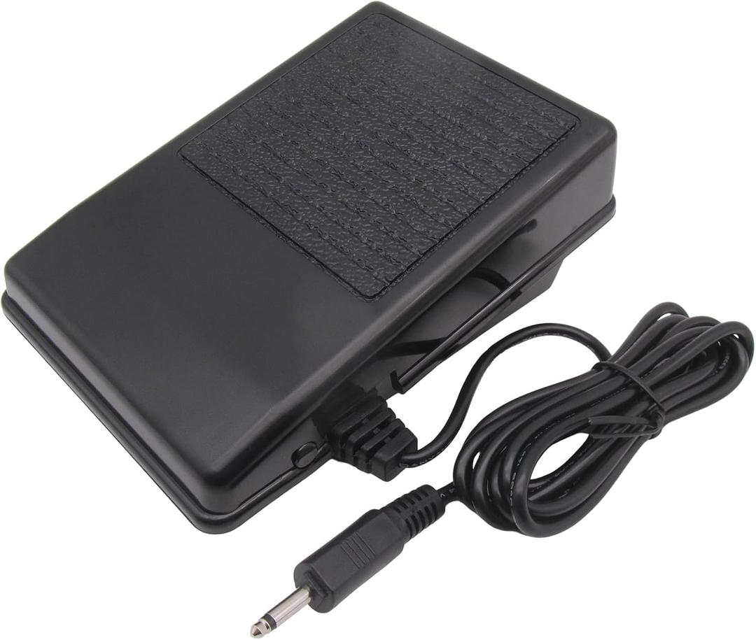 CKPSMS Brand -1PCS Foot Control (DC15V) #C-8000 Compatible with/Replacement for Singer Brand 7640 Confidence,HD6600,HD6605,HD6700C, HD6705C, HD6800C