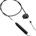 133-2622 Lawnmower Brake Cables Fit for Exmark ECKA30 Commercial/Toro Turfmaster 30" Walk-Behind Push Mowers Lawn Mowers 2-Bail Brake Cable Replace 121-2310