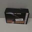 Compressed Air Duster, 200000RPM Electric Air Duster with Light, 4-Gear Adjustable Cordless Dust Blower for Computer, Keyboard, Outdoor, Home and Car (FB09-Black)