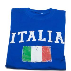 Italy Italian Flag Italia T-Shirt, Size Small