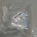 BESARME 60 Pack Vertical ID Card Badge Holder Clear Plastic Sealable Waterproof Zip Name Tag for Work Office Nurse School