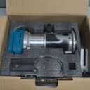 Cordless Compact Wood Router for Makita 18V Battery(Bare Tool), Carving 1/4" Collet Brushless Palm Router 28000RPM 6-Speeds Fixed Base Trim Router with Edge & Roller Guide, Dust Hood