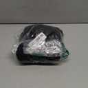 Eomenie Womens Halter Tankini Bathing Suit Ruched Tummy Control Two Piece Swimsuit with Bottom Black, M