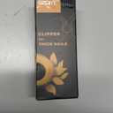 SZQHT Ultra Wide Jaw Opening Nail Clippers Set, Toenail Clippers for Thick Nails, Heavy Duty Nail Cutter, Stainless Steel Toe Nail Clippers for Seniors, Men & Women Manicure,Pedicure,Big(Black)