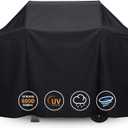 Grisun 7131 Grill Cover 65 Inch for Weber Genesis II 4 Burner and LX 400 Series, Genesis E310 Grill, Waterproof Barbecue Cover for Weber Summit 400 Series and Genesis II 410, 435, 440, UV-Resistant