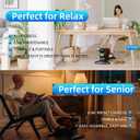 Under Desk Exercise Machine, Leg Exerciser While Sitting for Seniors