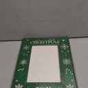 FaCraft Christmas Picture Frame 2025 - Snowflake Vertical 4x6 Merry Christmas Photo Frame Xmas Gift for Family Friends Kids Women Men - Party Holiday Picture Frames Home Decorations Souvenir Keepsake