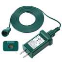 Meonum LED Power Supply, UL Certification Transformer Replacement Class 2 Power Supply with 3 Meter 2 Pin Extension Cable, Low Voltage Transformer US Plug Adapter for Christmas Tree Light (TS-13W29V)