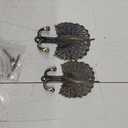 Ailejia 2pcs Peacock Curtain Tiebacks Hooks Holdbacks Zinc Alloy Tassel Wall Hook Hanging Ball Straps Wall Mounted Curtain (Bronze)