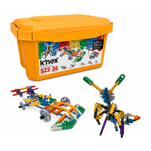 K'NEX - Click & Construct Value Building Set - 522 Pieces, STEM Building, Creative Play Set Ages 7+
