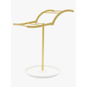 Hair Accessory Holder with Tray for Women and Girls Jewelry Display, Color: Gold