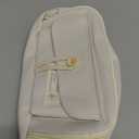 UIVXXUD Simple Style Cotton Rope Pencil Holder  Large Capacity Multilayered Pencil Case Organizer, Aesthetic Minimalist Fabric Pen Pouch with Zipper, Durable EcoFriendly Pen Pouch Bag (Beige)