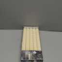 9.5 Inch Ivory Taper Candles - Set of 10 Cream Candlesticks - Dripless Ivory Candlesticks for Dinner Table, Home Decoration, Holidays - Cream Candle Sticks with 8 Hour Burn Time