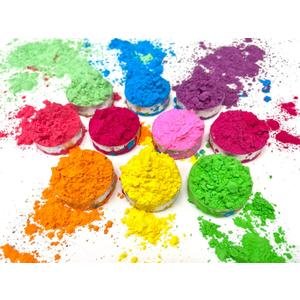 Elle's Party House - Holi Powder, 10 Pack X 100 Grams Each, Multi-Color, Holi Color Powder for Color Run Chalk Paint Gender Reveal Festival Diwali Rangoli