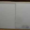Acrylic Cutting Board with Counter Lip 24x18 Inch Large Clear Chopping Board Non Slip Kitchen Worktop Protector Durable Transparent Food Prep Board for Countertop Kitchen Accessories
