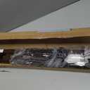 LazBlinds No Tools No Drill 1" Vinyl Mini Blinds, Cordless Blinds for Windows, Light Filtering Horizontal Window Blinds & Shades, 35" W x 64" H, Mahogany
