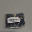 M6 x 35mm Flat Head Hex Socket Cap Screws Bolts 30 Pcs, M6 Bolt Furniture Bolts Alloy Steel, Black Oxide Full Thread, with Hex Spanner, for Beds, Frames, Office, Chair (30, 35mm)