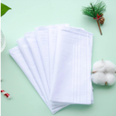 Men's Pure Cotton Handkerchief White Hankies