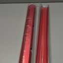 Engine Compartment Pull Bar Trim Strip Compatible with Chevrolet Corvette C8 2020-2025, Aluminum Engine Bay Strut Bar Trim Cover Accessories, 2PCS (Red)