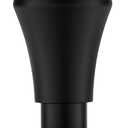 Normcore 51mm Coffee Tamper V4.1 with Click Sound Feedback, Spring Loaded Tamper Fit Delonghi Portafilter, 304 Stainless Steel Flat Base, Anodized Aluminum Handle with Silicone Stand, Black