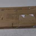 Wireless Keyboard and Mouse Combo, EDJO 2.4G Full-Sized Ergonomic Computer Keyboard with Wrist Rest and 3 Level DPI Adjustable Wireless Mouse for Windows, Mac OS Desktop/Laptop/PC (Black)