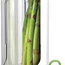 Keeper Preserver,Refrigerator Storage Container Savor Preserver Cilantro Containers Fresher Cups for Cilantro Mint Parsley Asparagus