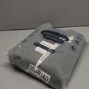 MooMee Bedding Duvet Cover Set 100% Washed Cotton Linen Like Textured Breathable Durable Soft Comfy (Solid Forest Green, Cal King 104"x98")