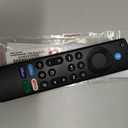 ORQRQO Replacement Remote for All Fire Series, TV Stick (HD, 4K, 4K Max, Lite), TV Cube and Omni, Insignia, Toshiba, Smart TVs, with Voice Control