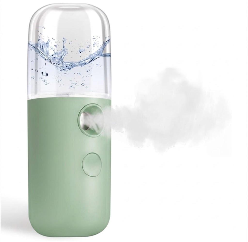 4 x GIVERARE Nano Facial Steamer, Handy Mini Mister, USB Rechargeable Mist Sprayer, 30ml Visual Water Tank Moisturizing&Hydrating for Face, Daily Makeup, Skin Care, Eyelash Extensions