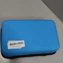 Handheld Sewing Machine Heavy Duty, with Blue Leather Storage Case and 110-Piece Sewing Kit, Mini Portable, Ideal for Adults & Beginners, Complete Set of Quick Home Clothing Repair Tools, Good Gift