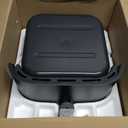 COSORI Turboblaze 6Qt Air Fryer Original Basket, Replacement Accessories for CAF-DC601-KUS Air Fryer, Ceramic, Non-Stick, Dishwasher-Safe, CRP-DC601RB-KUS, Dark Grey