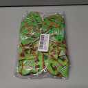 12 Pcs Green Christmas Tree Bows, 5 Inch Red Green Dots Bow for Christmas Tree Topper, Ornaments for Tree Home Coquette Room Birthday Party Front Door Wedding Holiday Decor