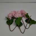 3PCS Fake Flowers Hydrangea Artificial Flowers 28" Long Stem Pink Faux Flowers for Vase, Real Touch Silk Flowers Dcor for Floral Arrangement Home Farmhouse Office Hotel Decoration