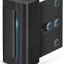 Home Security Door Reinforcement Lock - Child Proof High Security Door Lock Front Door Locks for Kids Safety Withstand 800 lbs Top Door Latch Lock Flip Door Guardian for Inward Swinging Inside Door