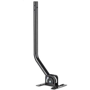 Adjustable Attic/Outdoor Antenna/Weather Station/Garden Mounting Pole Universal Wall Mounts/Brackets (1 inch Diameter), 16.5 inches Arm Length, Solid Structure, Weather Proof