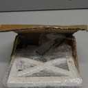 Autumn Alley White Farmhouse Toilet Paper Holder Wall - Farmhouse Bathroom Decorative Accessories Country - White Washed Wood, Galvanized Metal & Matte Black Metal - Adds Rustic Bathroom Charm