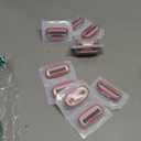 Amazon Basics Women's 5 Blade FITS Razor for Women, FITS Amazon Basics Handle and Venus Handles, Includes 1 FITS Handle, 12 Cartridges & 1 Shower Hanger (Pink)