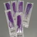 Hair Styling Tool Set - 6 Pack with French Braid Loops, Rat Tail Combs, and More for Versatile Hairstyles, Purple