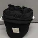 KeaBabies Baby Wrap Carrier - All in 1 Original Baby Carrier Newborn to Toddler Sling, Easy to Wear, Hands Free Bonding, Lightweight, Breathable Infant Wraps (Trendy Black) (One Size (Pack of 1)