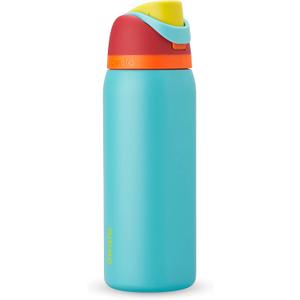 Owala FreeSip Insulated Stainless Steel Water Bottle with Straw, BPA-Free Sports Water Bottle, Great for Travel, 32 Oz, Summer Sweetness