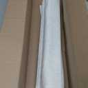 No Tools No Drill Cordless Roman Shades for Indoor Windows 100% Blackout, for Window Size 23" W  64" H White