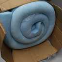 Sure2Sleep Gel Swirl Memory Foam Mattress Topper - 3 Inch, Pressure Relieving, Cooling Comfort - Made in the USA & CertiPUR-US Certified - Softens Firm Beds and Extends Mattress Life - Queen Size