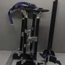 24-40 Inch Aluminum Alloy Drywall Stilts with Black for Working at High Places (Black,24-40 Inch)