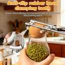 3 x Adjustable Stainless Steel Jar Opener - Effortless Grip for Seniors & Weak Hands, Rust-Resistant Kitchen Gadget for Tight Lids (2)