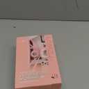 Lamzu Maya X Wireless Gaming Mouse, Ultra Lightweight 47g, Optical Switch, Maximum 30000 DPI, Symmetrical, MCU Nordic 52840, Dust-Proof Encoder, PAW3950 Sensor(Larger Maya) (Pink)