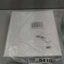 Samsill 0.5 Inch 3 Ring Binder, Economy Round Ring, Clear View Cover, 100 Sheet Capacity - for School, Home, Office - White, 4 Pack